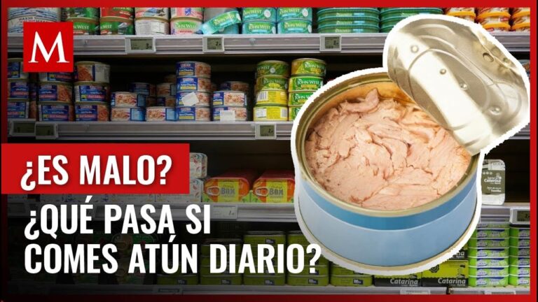 es bueno comer atun en lata todos los dias