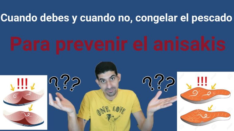 es obligatorio congelar el pescado en los restaurantes