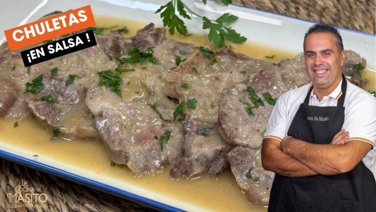 filetes de aguja de cerdo recetas