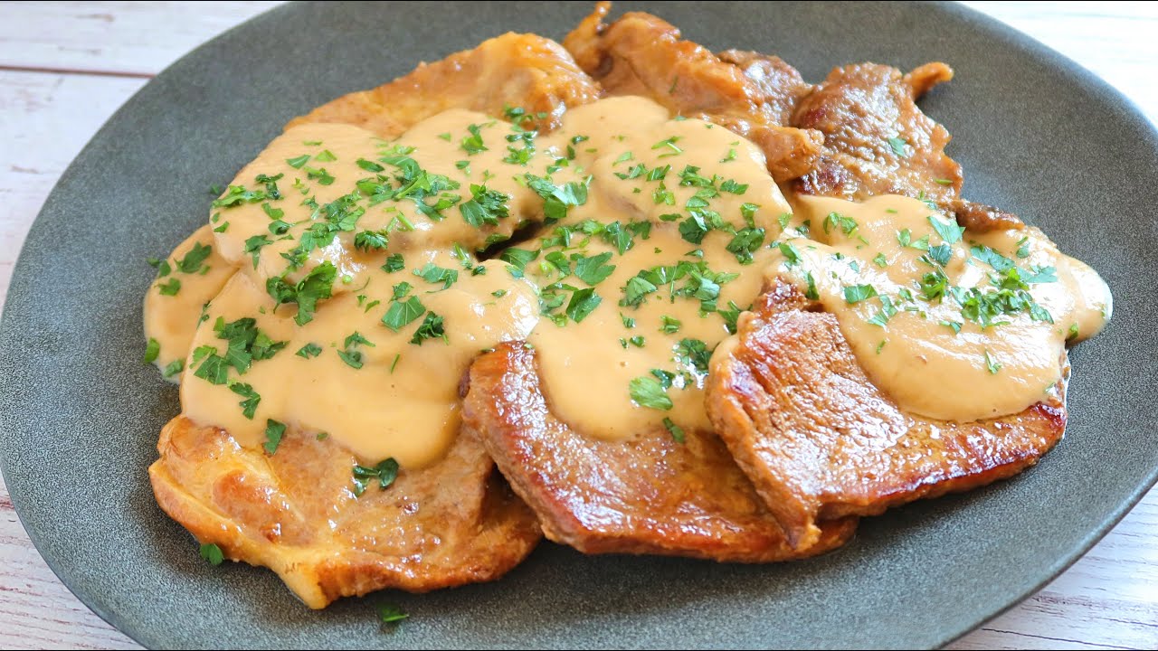 filetes de jamón de cerdo recetas