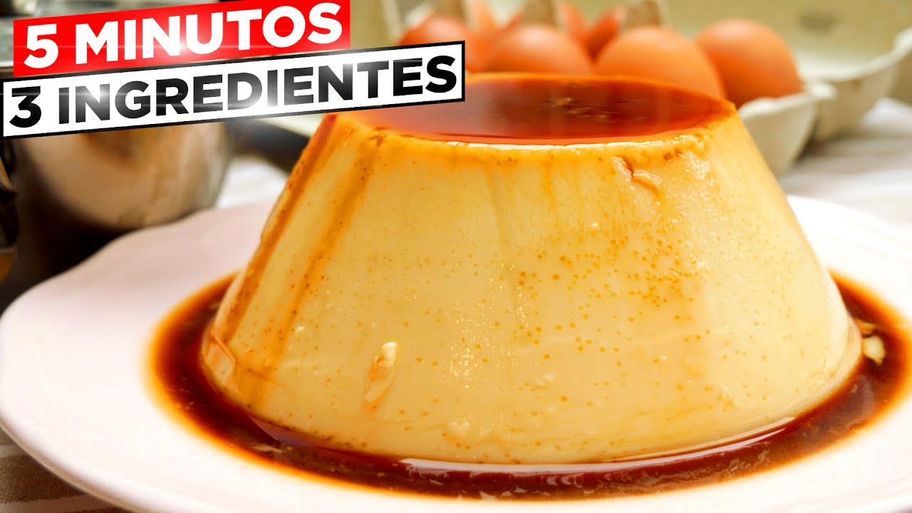 flan de huevo en olla express tradicional