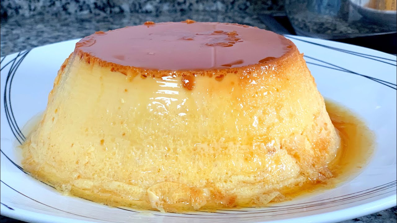 flan de huevo y leche condensada en olla express