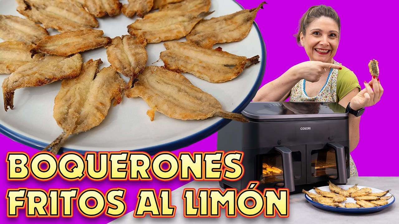 freir boquerones en freidora de aire