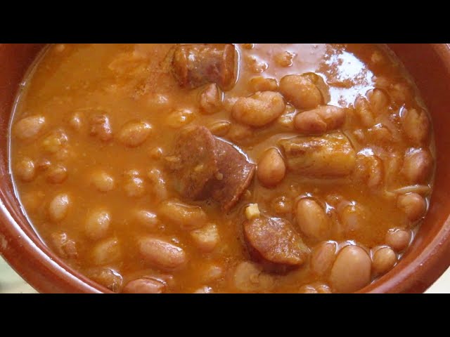 judías pintas receta de la abuela