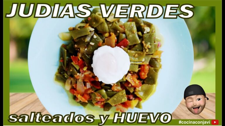 judías verdes con tomate javi recetas
