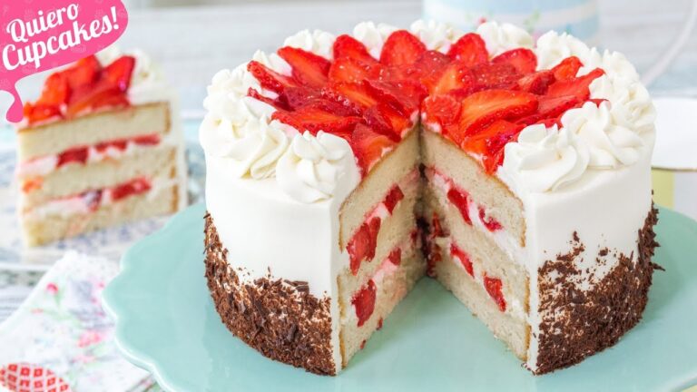 la mejor tarta de fresas del mundo