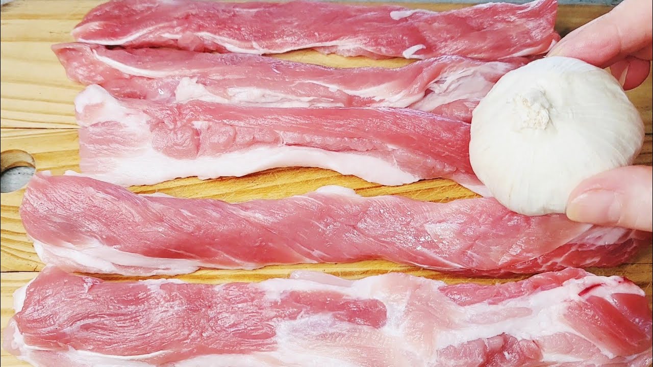 lagarto de cerdo a la plancha