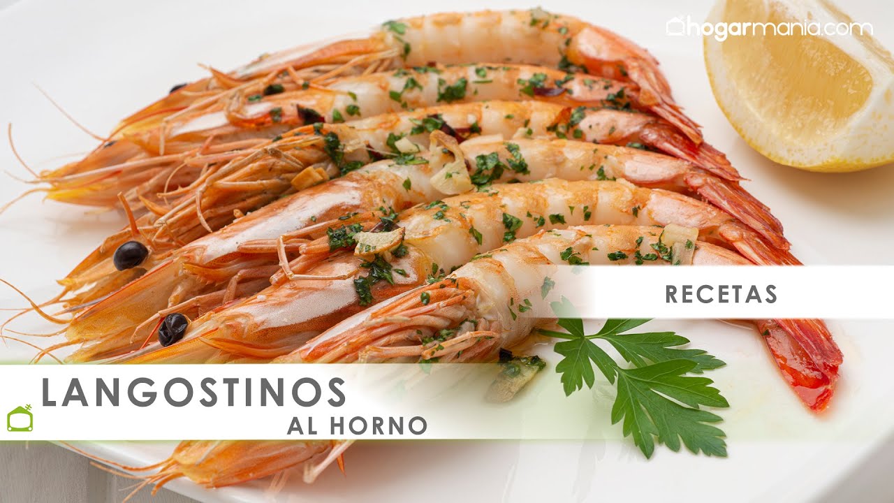 langostinos al horno con brandy arguiñano