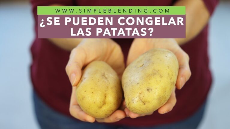las patatas cocidas se pueden congelar
