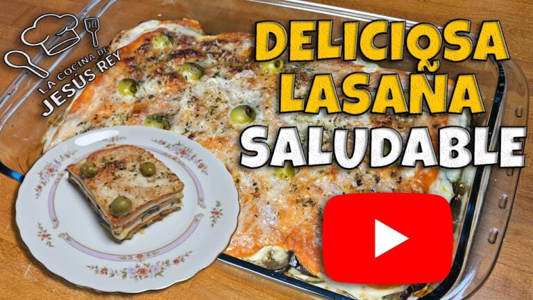 lasaña de calabacin y berenjena sin pasta