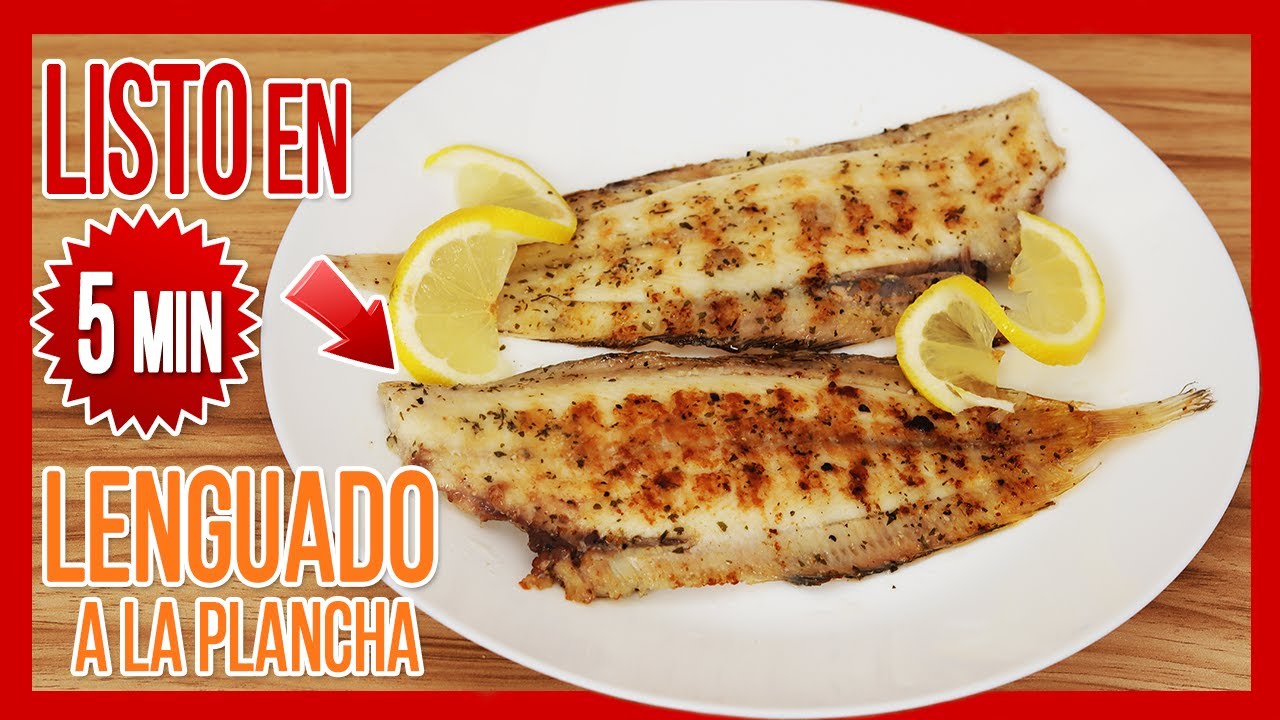 lenguado con piel a la plancha