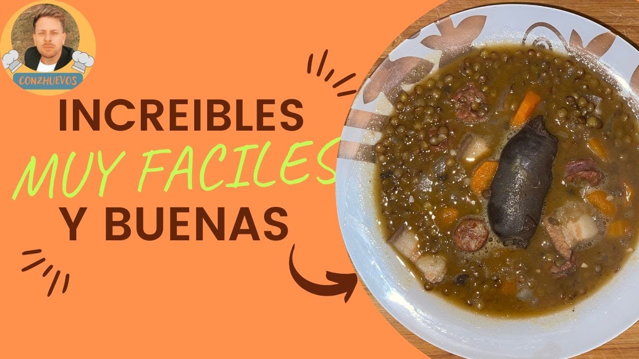 lentejas con chorizo morcilla y panceta