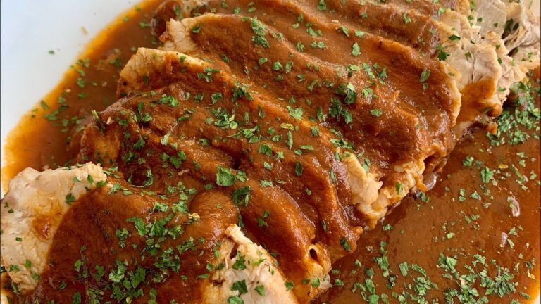 lomo de cerdo en olla express arguiñano