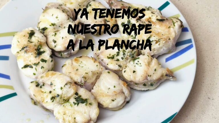 lomos de rape a la plancha
