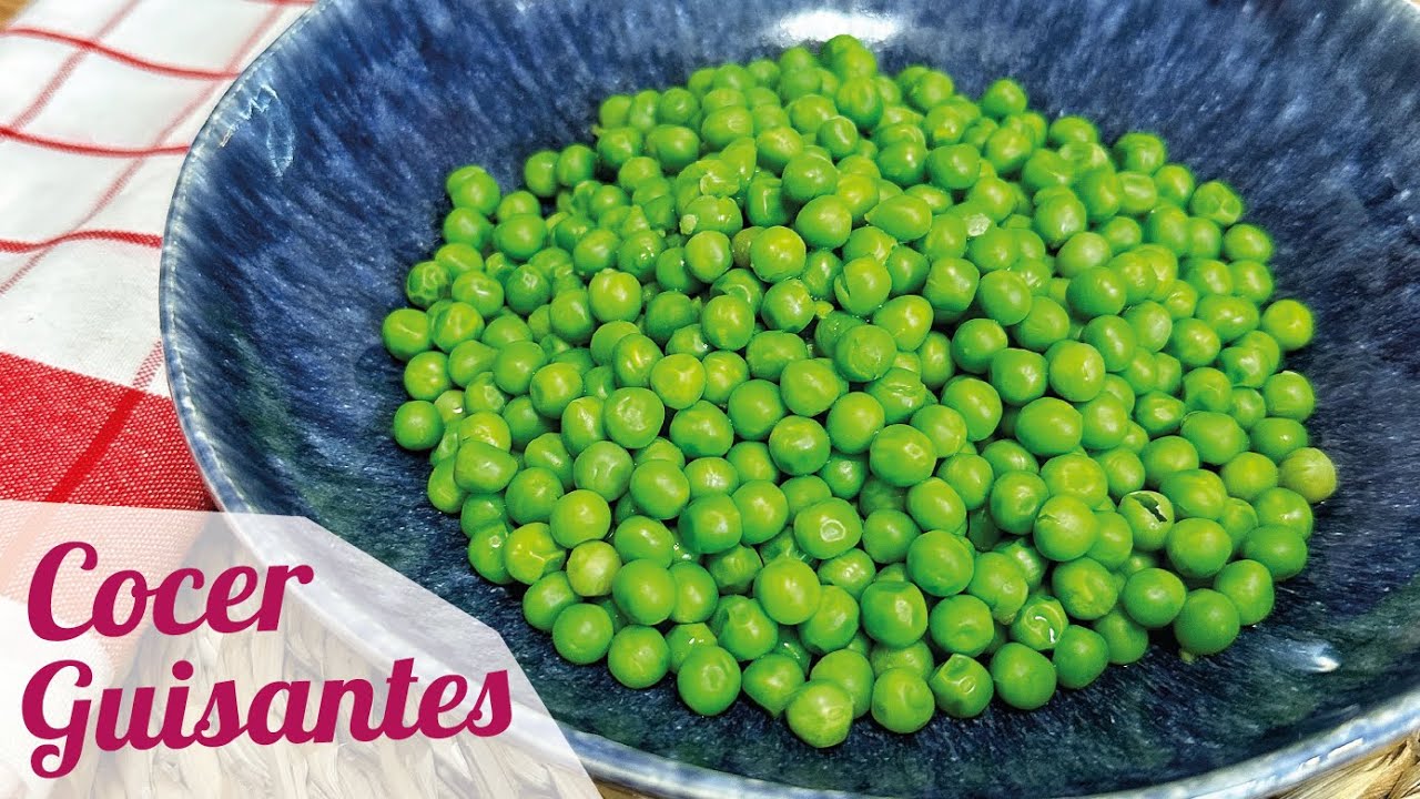 los guisantes congelados hay que cocerlos