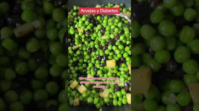 los guisantes son buenos para la diabetes