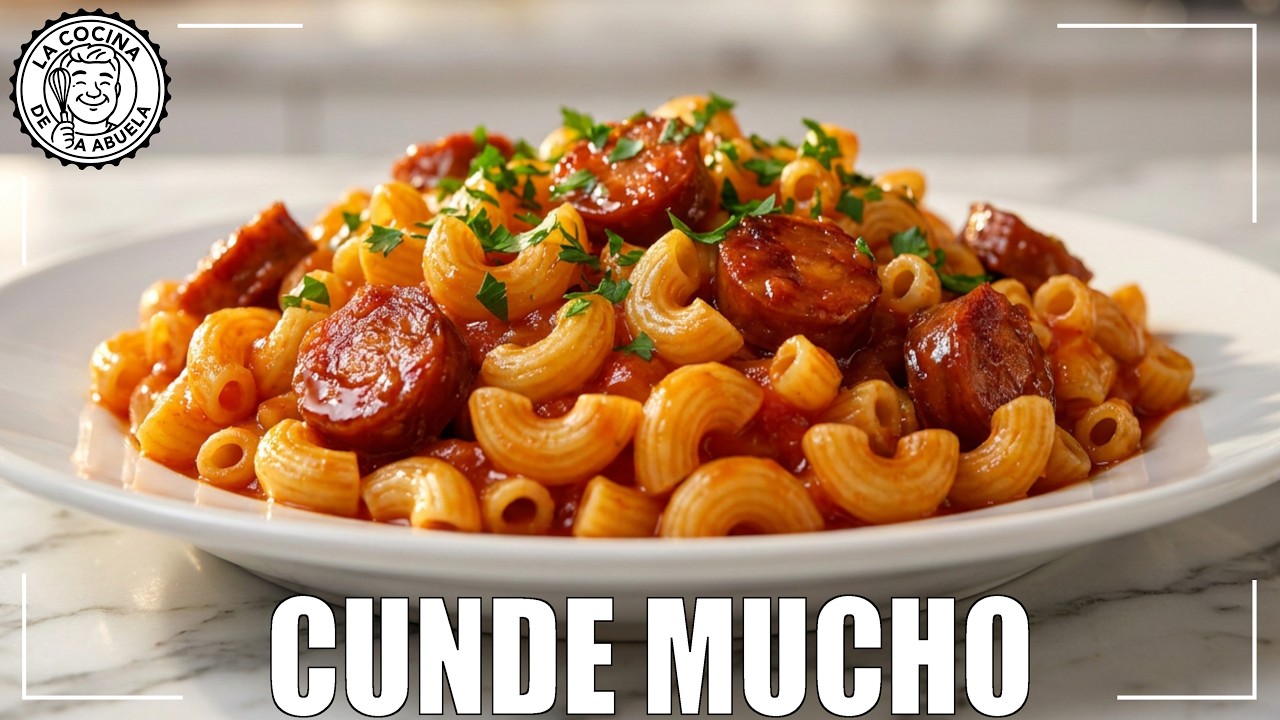 macarrones con tomate de la abuela