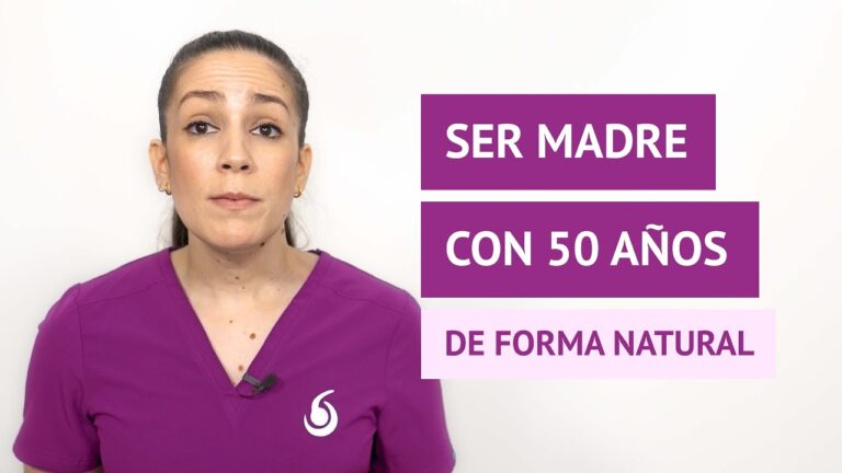 madre a los 50 de forma natural