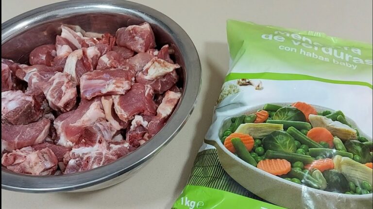 menestra de verduras congeladas con carne