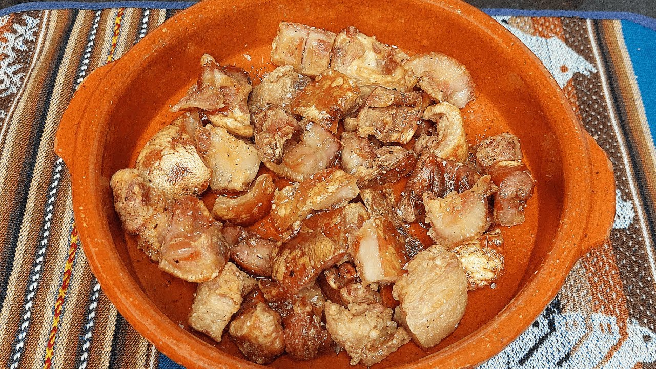 morro de cerdo en freidora de aire