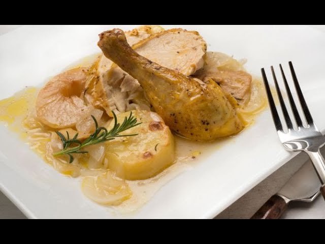 muslos de pollo al horno arguiñano