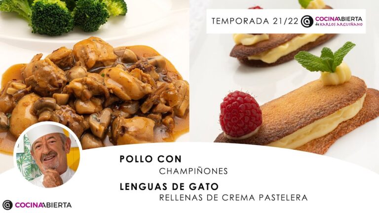 muslos de pollo con champiñones karlos arguiñano