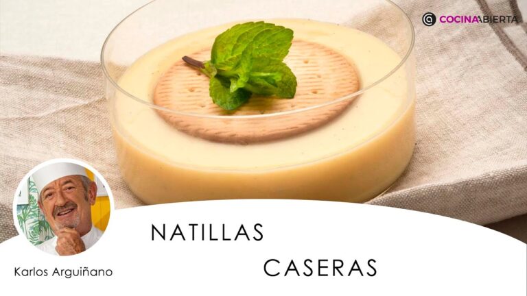 natillas caseras de huevo de la abuela