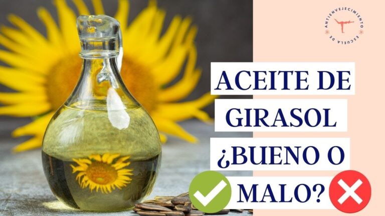 para que sirve aceite de girasol