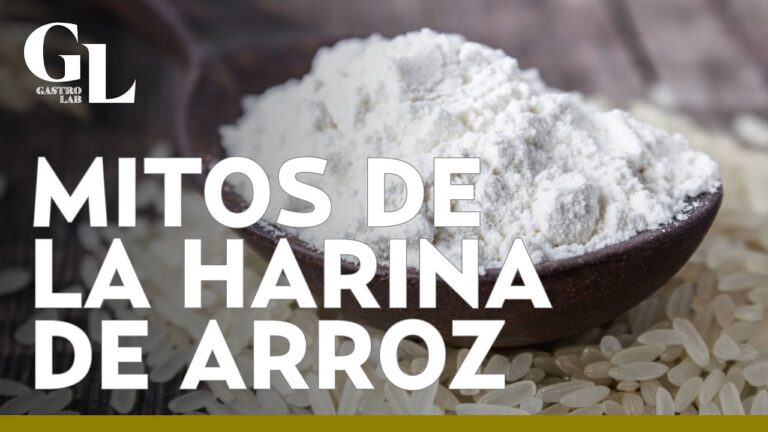 para que sirve la harina de arroz