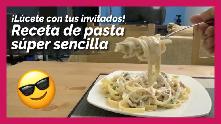 pasta con champiñones y bacon sin nata