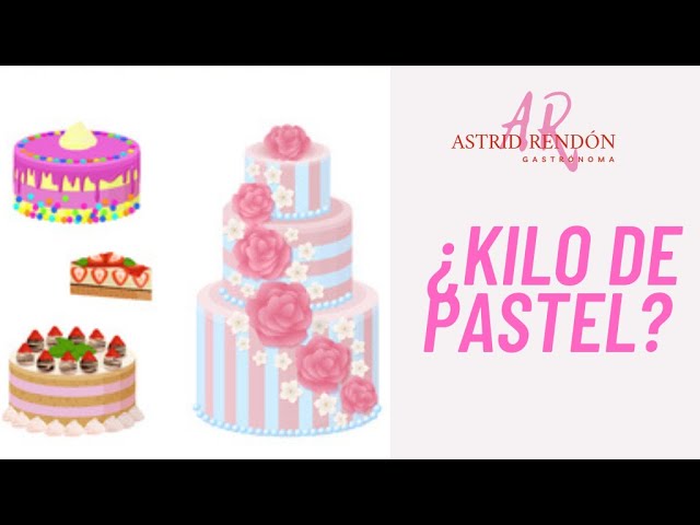 pastel de 3 kilos para cuantas personas alcanza