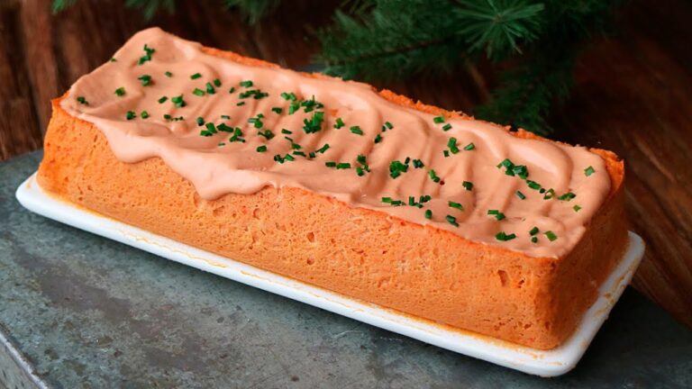 pastel de atun y palitos de cangrejo microondas