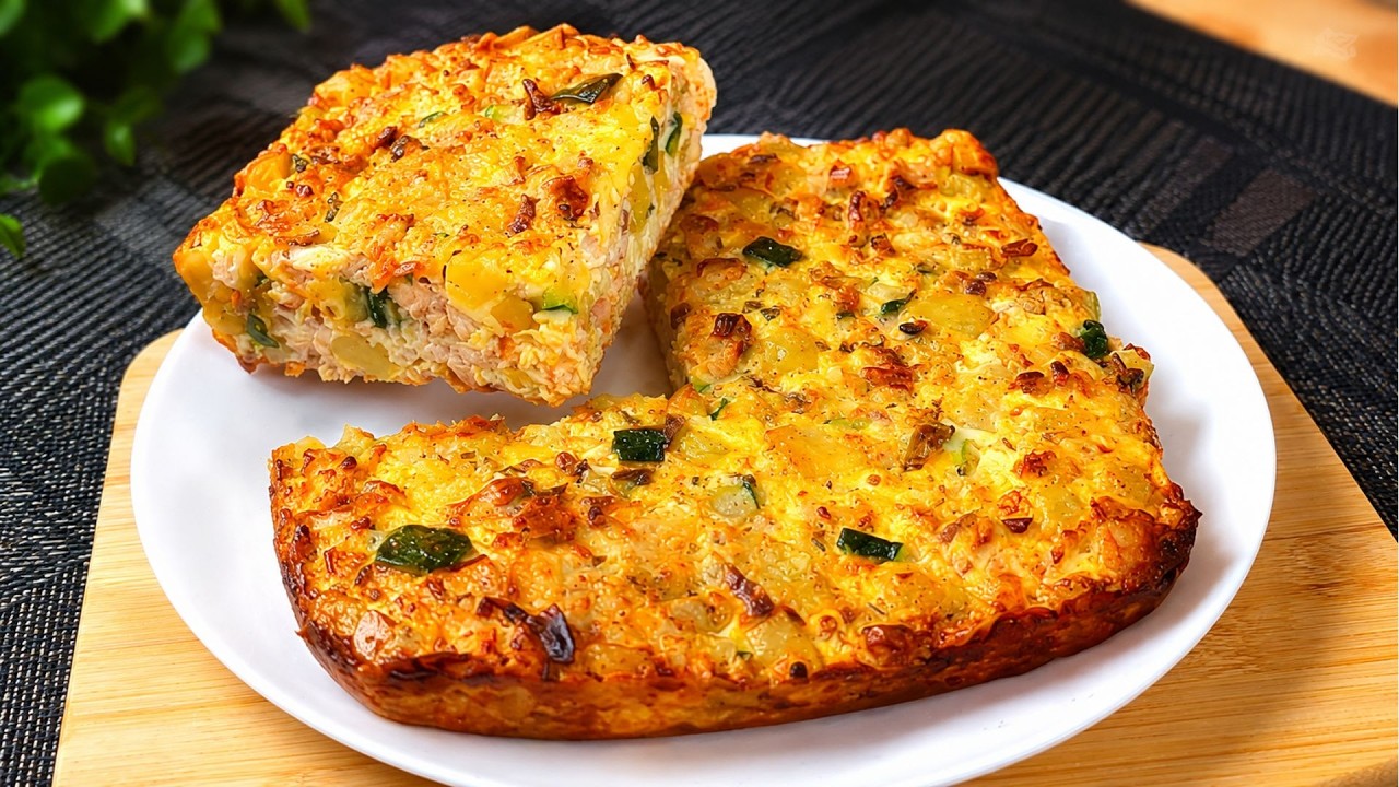 pastel de calabacín con pollo mercadona
