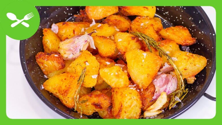 patatas al horno para acompañar carne