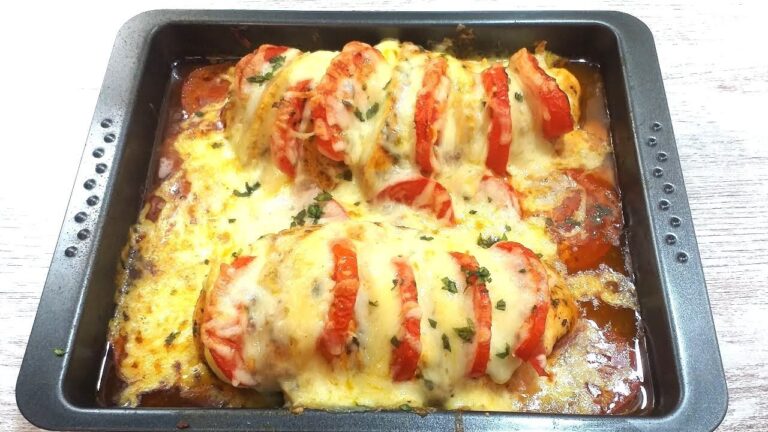 pechugas de pollo al horno con queso