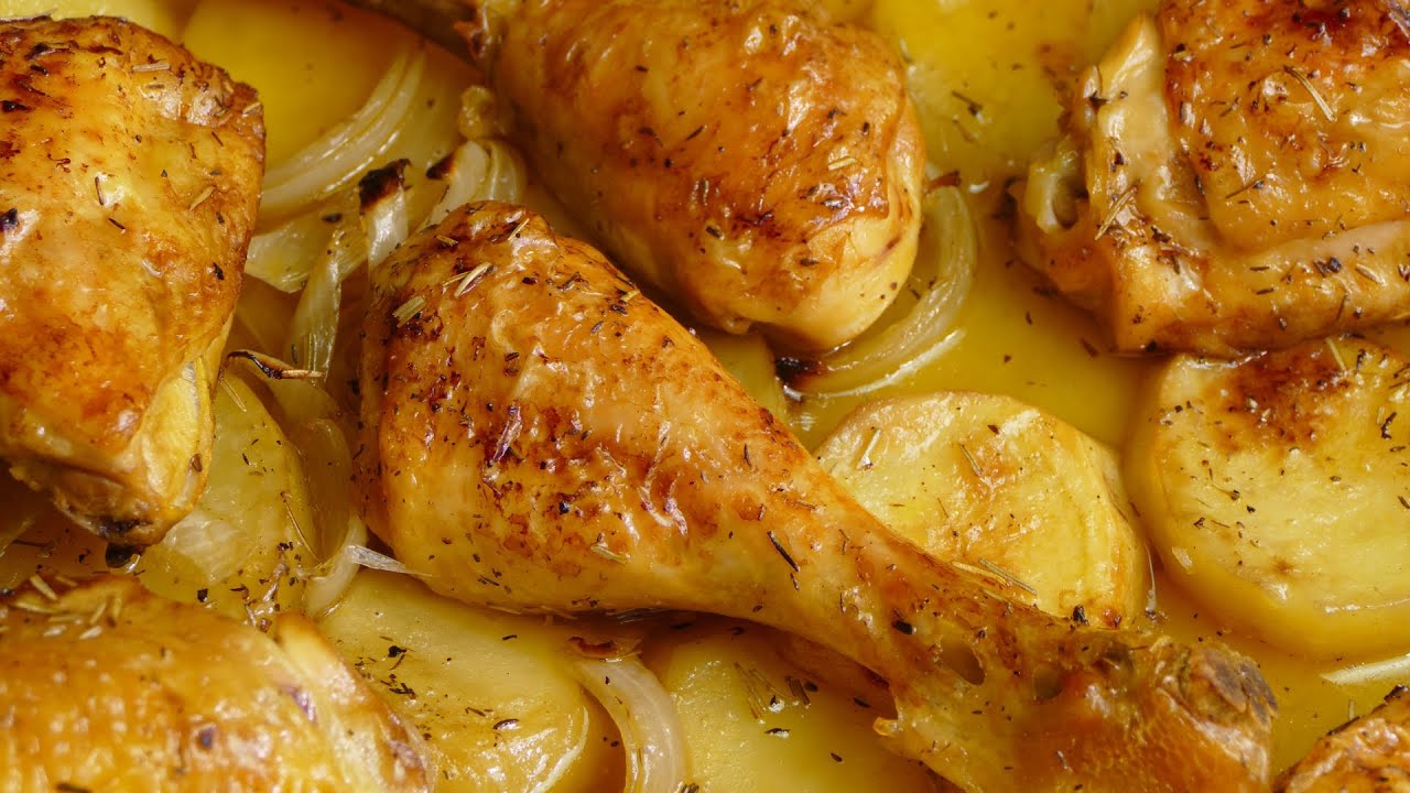 pollo al horno con cerveza arguiñano