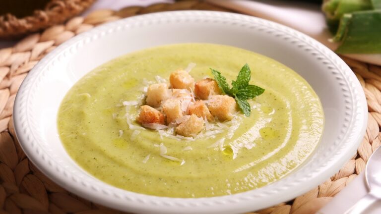 puré de calabacín de la abuela