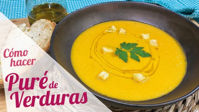 puré de verduras receta de la abuela