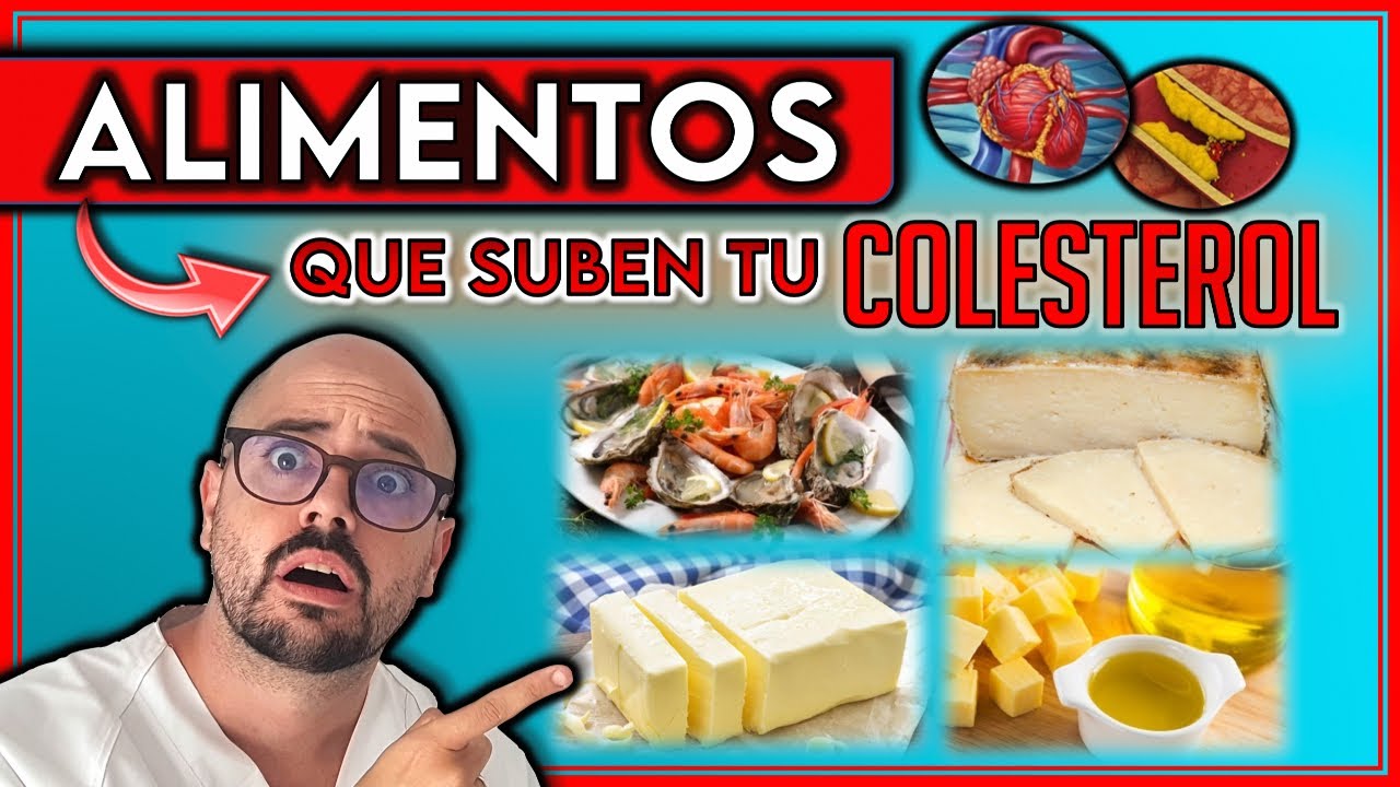 que alimentos tienen mas colesterol malo