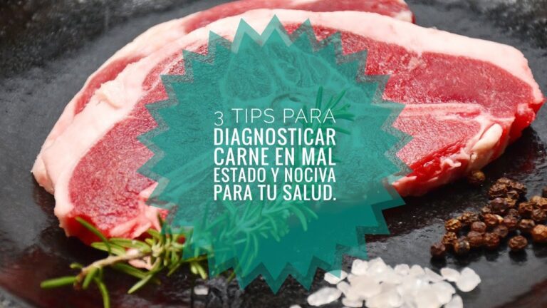 que pasa si como carne en mal estado