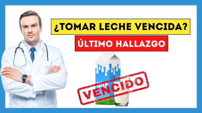 que pasa si tomas leche caducada