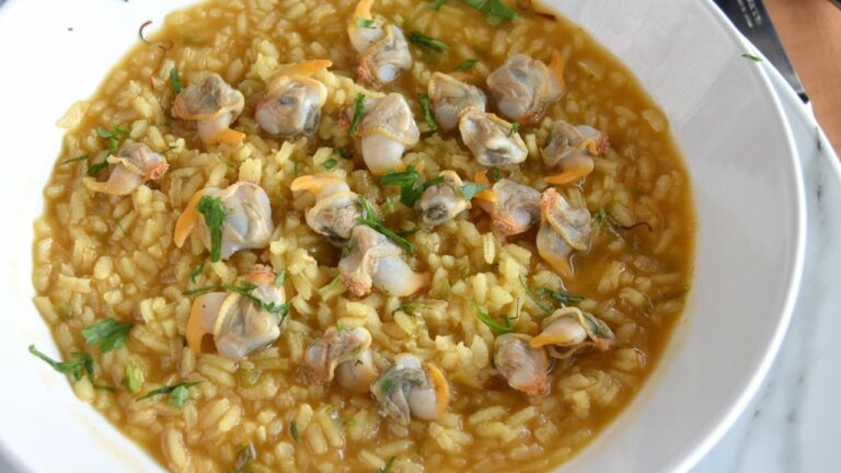 receta arroz con berberechos de lata