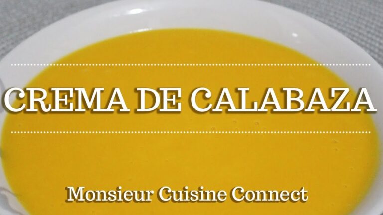 receta crema de calabaza monsieur cuisine