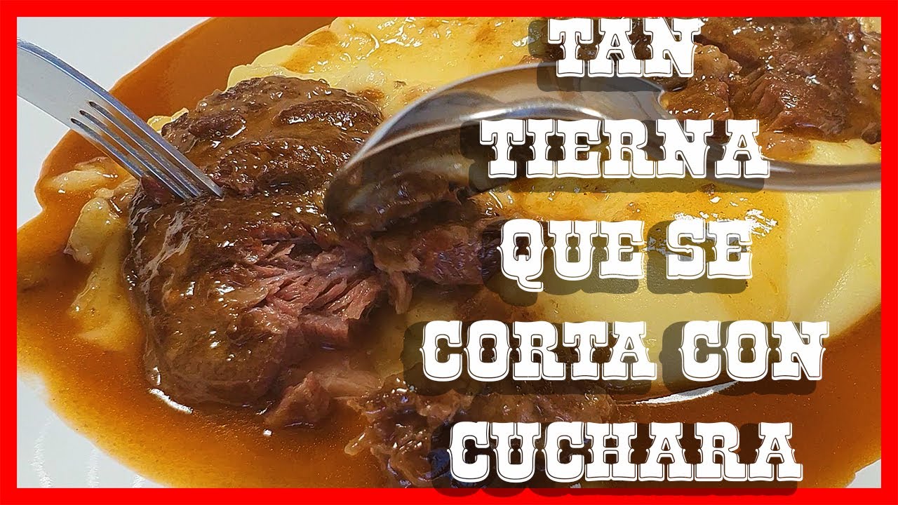 receta de carrillada en salsa en olla rapida
