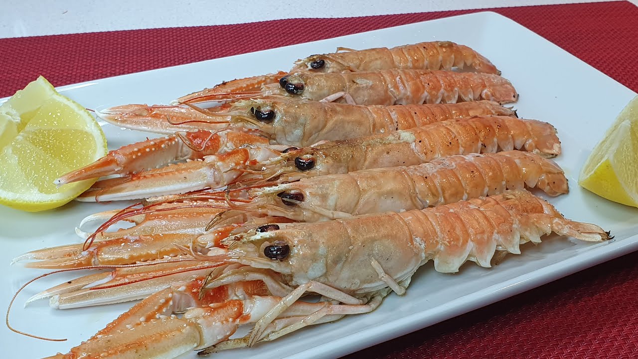 receta de cigalas a la plancha