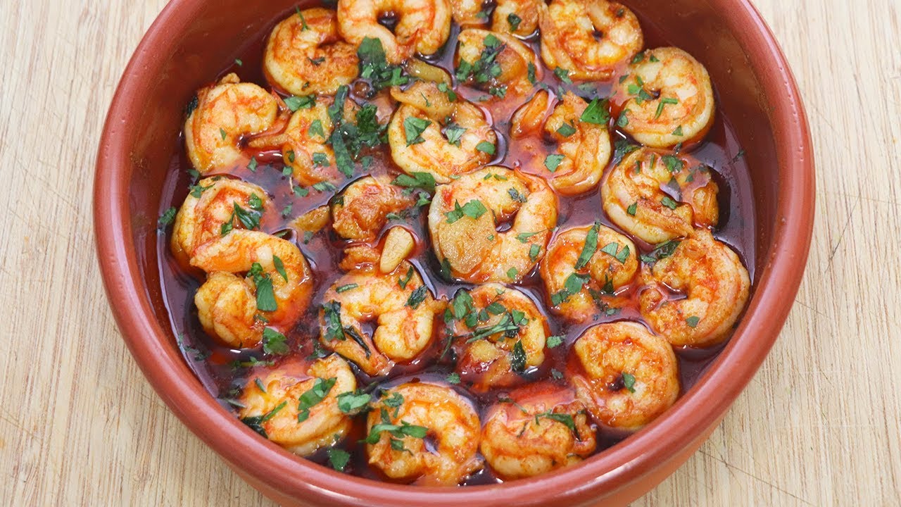 receta de gambas al pil pil