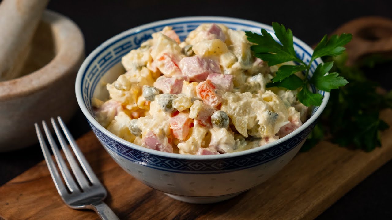receta original de la ensalada rusa