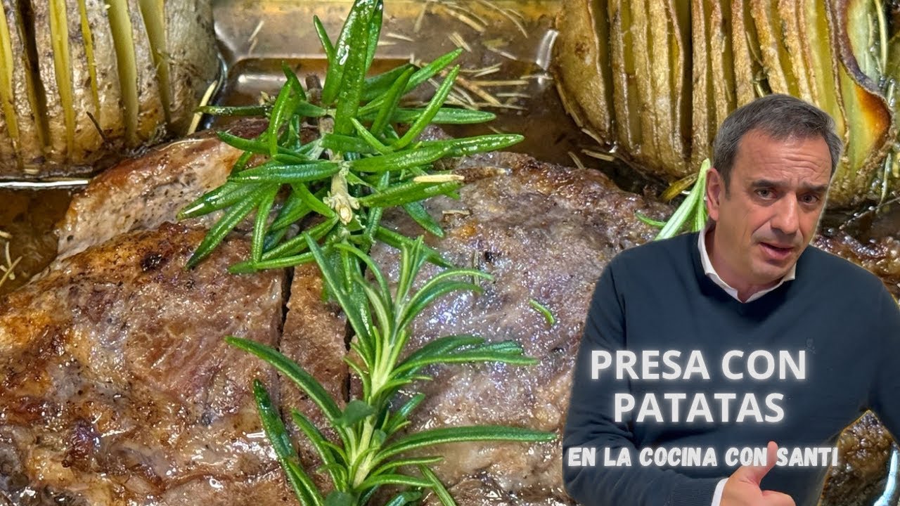 receta presa ibérica al horno con patatas