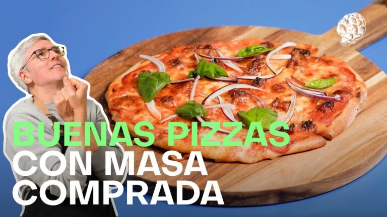 recetas con masa de pizza comprada
