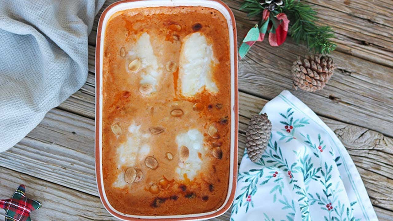 recetas de bacalao con salsa de almendras